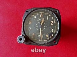 Hard to Find! WWII Army Air Corps Fighter Altimeter 0-50K feet Looks Great