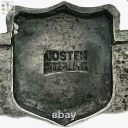 Josten Wwii Pilot Wings U. S. Army Air Corps Badge 3-1/16 Size Sterling Ww2 #262