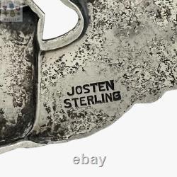 Josten Wwii Senior Pilot Wings Army Air Forces Badge 3 Size Sterling Ww2 #356 Josten Wwii Senior Pilot Wings Army Air Forces Badge 3 Size Sterling Ww2 #356