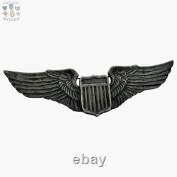 Juarez Wwii U. S. Army Air Corps Pilot Wings Badge Insignia 3-1/4 Sterling #387