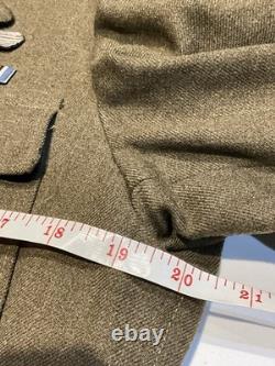 June 6, 1944 D-Day WWII U. S. 8th Army Air Force Wool Coat Field Jacket 36R