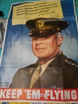 Keep Em Flying WWII Poster By Bettina Steinke U. S Army Air Campaign