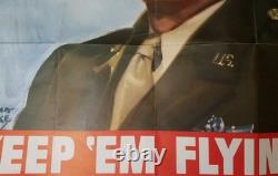 Keep Em Flying WWII Poster By Bettina Steinke U. S Army Air Campaign