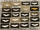 LOT OF x20 WW2 WWII Era Military USAAF US Army Air Force Cloth Pilots Wings Etc
