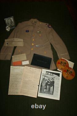 Large Original WW2 Identified U. S. Army Air Forces Pilot's Uniform Grouping Lot