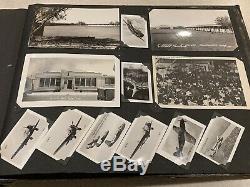 Large Original WWII US Army Air Force B-17 Pilot Photo Album 200+ Photos