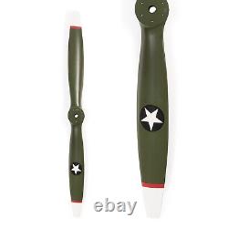 Large WWII Airplane Propeller Replica US Army Air Corps Authentic Décor 76