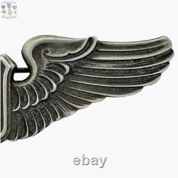Liaison Pilot Wings Wwii Army Air Corps Badge Insignia 3 Sterling #050