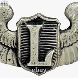 Liaison Pilot Wings Wwii U. S. Army Air Corps Badge 3 Size Sterling 18g Ww2 #322