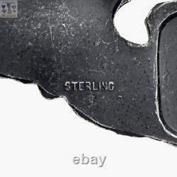 Liaison Pilot Wings Wwii U. S. Army Air Corps Badge 3 Size Sterling Ww2 #02