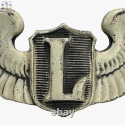 Liaison Pilot Wings Wwii U. S. Army Air Corps Badge 3 Size Sterling Ww2 #251
