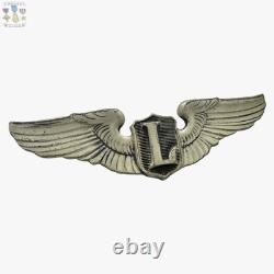 Liaison Pilot Wings Wwii U. S. Army Air Corps Badge 3 Size Sterling Ww2 #251