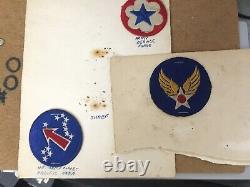 Lot WW2 Patches US Military WWII Army Navy Air Force