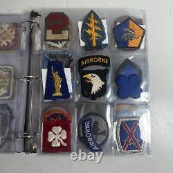 Lot of 128 MIXED MILITARY PATCH NAVY AIR FORCE ARMY USMC WW2 WWII