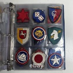Lot of 128 MIXED MILITARY PATCH NAVY AIR FORCE ARMY USMC WW2 WWII
