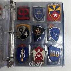 Lot of 128 MIXED MILITARY PATCH NAVY AIR FORCE ARMY USMC WW2 WWII