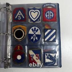 Lot of 128 MIXED MILITARY PATCH NAVY AIR FORCE ARMY USMC WW2 WWII