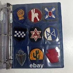 Lot of 128 MIXED MILITARY PATCH NAVY AIR FORCE ARMY USMC WW2 WWII