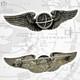 Luxenberg Wwii Army Air Corps Navigator Wings 2-1/16 Size Insignia Sterling