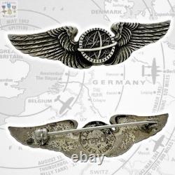 Luxenberg Wwii Army Air Corps Navigator Wings 2-1/16 Size Insignia Sterling Luxenberg Wwii Army Air Corps Navigator Wings 2-1/16 Size Insignia Sterling