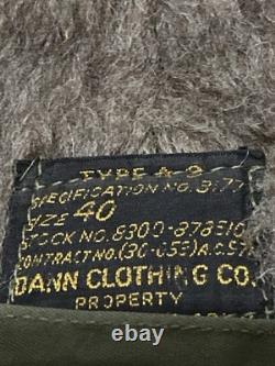 MINT WWII US Army Air Forces Type A-9 Flight Pants Alpaca Lined Suspenders SZ 40