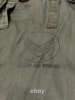 MINT WWII US Army Air Forces Type A-9 Flight Pants Alpaca Lined Suspenders SZ 40