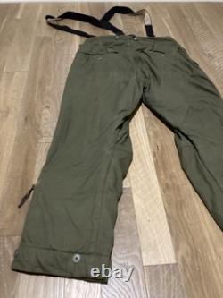 MINT WWII US Army Air Forces Type A-9 Flight Pants Alpaca Lined Suspenders SZ 40