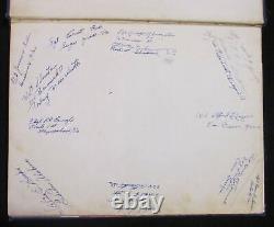 Malden Field Missouri WWII 1944 Army Air Forces History Class 44 A B signed
