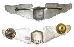NAMED WWII US Army Air Forces USAAF Dog Tag Patch Wings Pin Ring Pilot Lot DR15