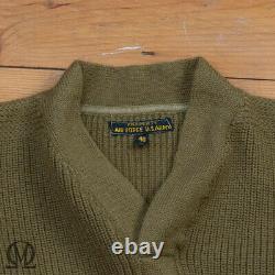 NOS 1940s WW2 Vintage US Army Air Force USAAF Mechanic A-1 Wool Sweater 40