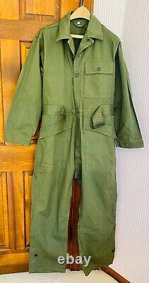 NOS 40s WW2 Herringbone HBT 13 Star Army Air Corp Military Air Force Flight Suit