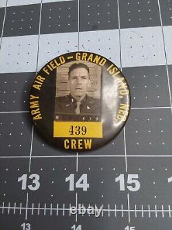 N WWII US Army Air Corps Force Field Grand Island Neb Crew Lieutenant Colonel