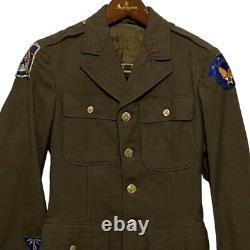 Named Harris 1940's WWII US Army Air Corp Jacket AACS Communications Specialists