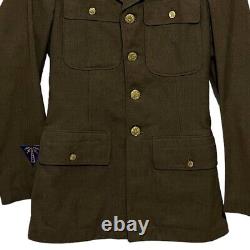 Named Harris 1940's WWII US Army Air Corp Jacket AACS Communications Specialists