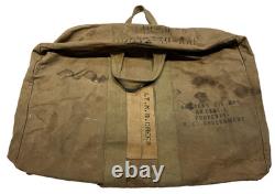 Named Original WWII U. S. Army Air Force Aviator Kit Bag AN-6505-1