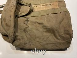 Named Original WWII U. S. Army Air Force Aviator Kit Bag AN-6505-1