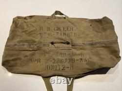 Named Original WWII U. S. Army Air Force Aviator Kit Bag AN-6505-1