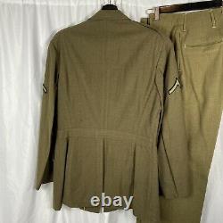 Named WWII US Army Air Corp Jacket & Pants Set