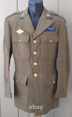 Named World War II US Army Air Force Combat Air Crewman Radio Operator Uniform