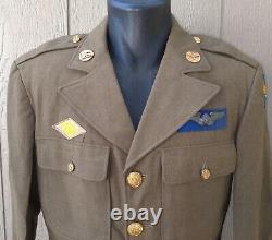 Named World War II US Army Air Force Combat Air Crewman Radio Operator Uniform