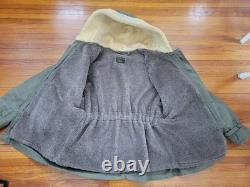 Near Mint WWII US Army Air Force Type B-11 Parka Jacket Coat Men's size 42