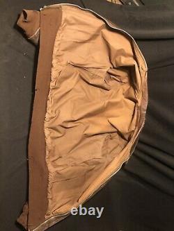 ORG WWII US Army Air Force Star Sportswear A-2 Leather Bomber Flight Jacket S 44