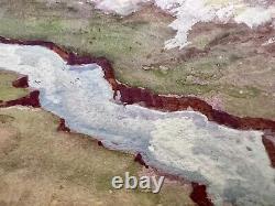 ORIGINAL 1941 P-51 MUSTANG Mark Painting ART WWII US ARMY AIR CORPS P51 Vintage