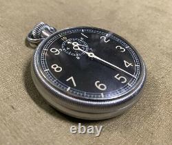 ORIGINAL Type A-8 Navigation Stop Watch Waltham US Army Air Force WWII 8th USAAF