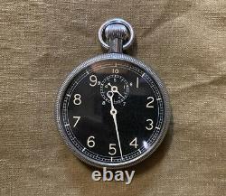 ORIGINAL Type A-8 Navigation Stop Watch Waltham US Army Air Force WWII 8th USAAF