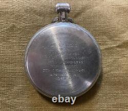 ORIGINAL Type A-8 Navigation Stop Watch Waltham US Army Air Force WWII 8th USAAF