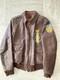 ORIGINAL US ARMY AIR WWII A-2 LEATHER FLIGHT JACKET Size 40, Perry Sportswear