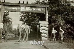 ORIGINAL WW2 US ARMY AIR FORCES 601st TACTICAL CONTROL SQUADRON'S GATE PHOTO