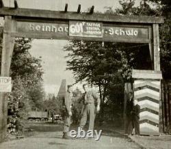 ORIGINAL WW2 US ARMY AIR FORCES 601st TACTICAL CONTROL SQUADRON'S GATE PHOTO