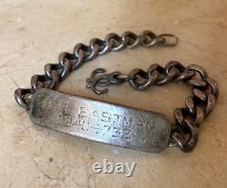 ORIGINAL! WW2 US ARMY AIR FORCES AIRCREW RADIO OPERATOR ID BRACELET c1944